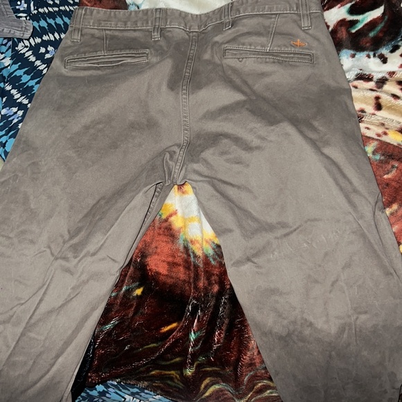 GREY VINTAGE DOCKER PANTS - Picture 3 of 4